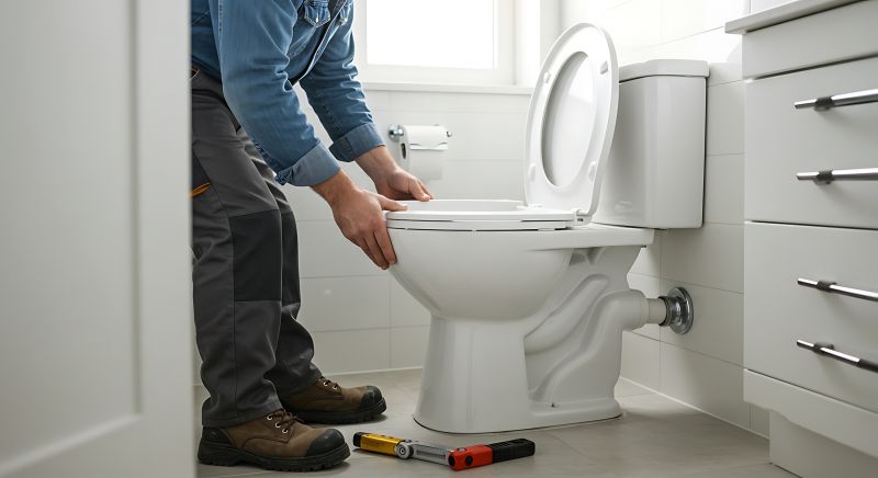 Bidet Installation detail