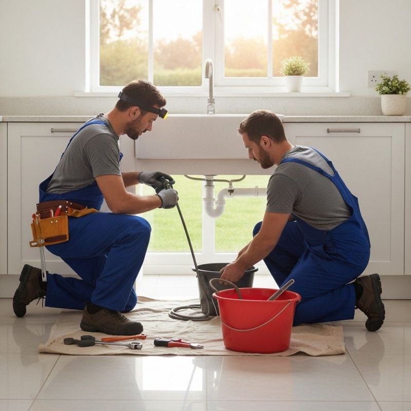 Local Plumbing pros at work